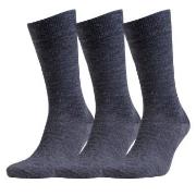 Amanda Christensen Strumpor 3P Grade Merino Wool Sock Mörkgrå Strl 39/...