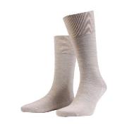 Amanda Christensen Strumpor Icon Merino Wool Sock Sand Strl 41/42