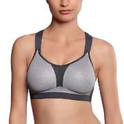 Anita BH Active Racerback Sports Bra Gråmelerad C 80 Dam