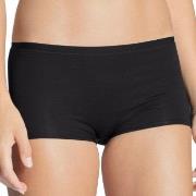 Calida Trosor Natural Comfort Panty Svart bomull Large Dam