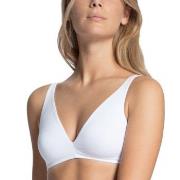 Calida BH Natural Comfort Soft Bra Vit bomull A 80 Dam