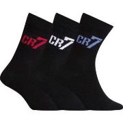 CR7 Cristiano Ronaldo Strumpor 3P Boys Socks Svart Strl 30/34