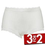 Damella Trosor Silk Brief Elfenben silke X-Small Dam