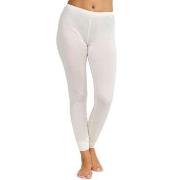 Damella Silk Leggings Elfenben silke X-Large Dam