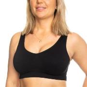 Decoy BH Bra Top Wide Straps Svart polyamid Medium Dam