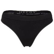 Decoy Trosor String Svart polyamid Medium Dam