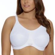 Elomi BH Energise Sports Bra Vit nylon D 95 Dam