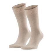 Falke Strumpor 2P Happy Socks Sand Strl 43/46 Herr