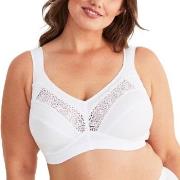 Swegmark BH Cotton Star Soft Bra Vit bomull B 90 Dam