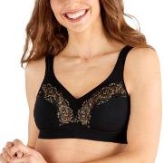 Swegmark BH Fairtrade Soft Bra Svart ekologisk bomull D 80 Dam