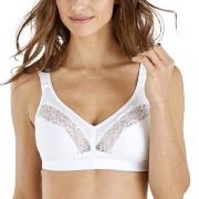 Swegmark BH Fairtrade Soft Bra Vit ekologisk bomull D 85 Dam