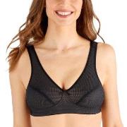 Swegmark BH Net Organic Cotton Soft Bra Svart D 75 Dam