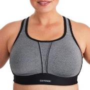 Swemark Movement Sport Bra BH Grå B 80 Dam