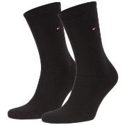 Tommy Hilfiger Strumpor 2P Women Classic Casual Socks Svart Strl 35/38...