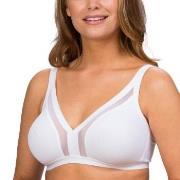 Trofe Bella Wireless Bra BH Vit polyamid C 85 Dam