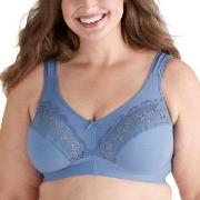 Swegmark BH Treasure Soft Bra Blå bomull B 85 Dam