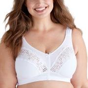 Swegmark BH Treasure Soft Bra Vit bomull D 85 Dam