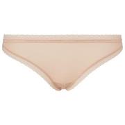 Calvin Klein Trosor Bottoms Up Refresh Thong Beige polyamid Medium Dam