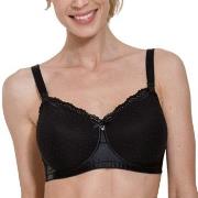 Abecita BH Mama Padded Maternity Soft Bra Svart polyamid B 90-95 Dam