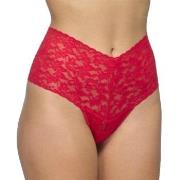 Hanky Panky Trosor Signature Lace Retro Thong Röd nylon One Size Dam