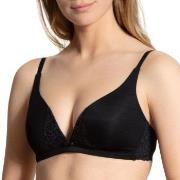 Calida BH Sensual Secrets Soft Triangle Bra Svart A 80 Dam