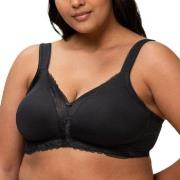 Triumph BH Modern Lace Cotton Soft Bra Svart D 90 Dam