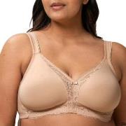Triumph BH Modern Lace Cotton Soft Bra Beige E 85 Dam