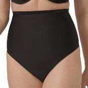 Triumph Trosor Shape Smart Highwaist Thong Svart Small Dam