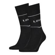 Levis Strumpor 2P Organic Cotton Sock Svart Strl 35/38