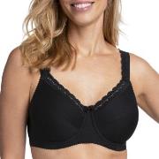 Miss Mary Cotton Comfort Underwired Bra BH Svart C 95 Dam