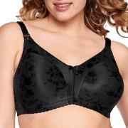 NATURANA BH Heritage Minimizer Soft Bra Floral Svart polyamid B 85 Dam