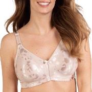 NATURANA BH Heritage Minimizer Soft Bra Floral Beige polyamid D 85 Dam