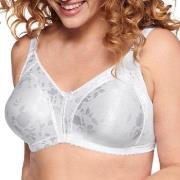 NATURANA BH Heritage Minimizer Soft Bra Floral Vit polyamid C 75 Dam