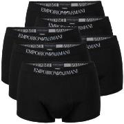 Armani Pure Cotton Trunks Kalsonger 6P Svart bomull Medium Herr