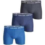 Björn Borg Kalsonger 3P Essential Shorts Marin/Blå bomull XX-Large Her...