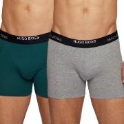 BOSS Kalsonger 2P Cotton Stretch Boxer Briefs Grön bomull Medium Herr