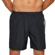 BOSS Badbyxor Dolphin Recycled Swim Shorts Svart polyester Large Herr