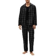 BOSS Urban Long Pyjama Svart bomull X-Large Herr