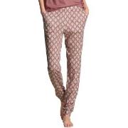 Calida Favourites Botanic Pants With Cuff Rosa/Lila Medium Dam