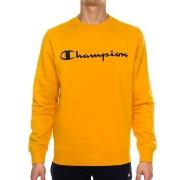 Champion Classics Men Crewneck Sweatshirt Senapsgul Small Herr