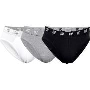 CR7 Cristiano Ronaldo Kalsonger 3P Basic Brief Svart/Vit bomull XX-Lar...