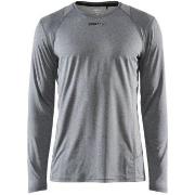 Craft Essence LS Tee Men Grå polyester X-Large Herr