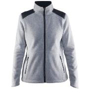 Craft Noble Zip Jacket Heavy Knit Fleece Women Grå polyester Medium Da...