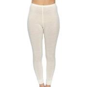 Damella Wool Leggings Elfenben ull X-Large Dam