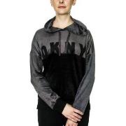 DKNY Modern Generation LS Top With Hood Svart polyester Medium Dam