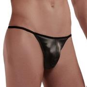 Doreanse Kalsonger Men G-string Svart Skinn polyester Small Herr