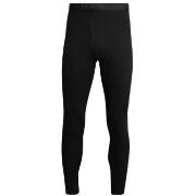 Dovre Long Johns Svart bomull Small Herr