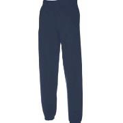 Fruit of the Loom Elasticated Jog Pants Marin Large Herr