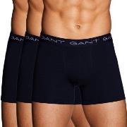 Gant Kalsonger 3P Cotton Stretch Boxer Marin bomull XX-Large Herr