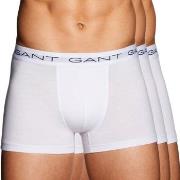 Gant Kalsonger 3P Essential Basic CS Trunks Vit bomull XXXL Herr